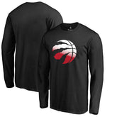 Toronto Raptors Gradient Logo Long Sleeve T-Shirt - Black sale