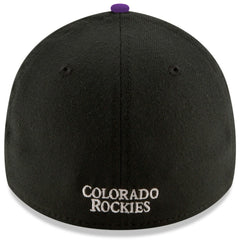 Colorado Rockies Game Team Classic 39THIRTY Flex Hat Black