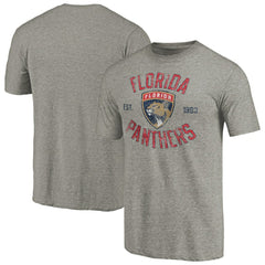 Florida Panthers Heritage Tri-Blend T-Shirt - Ash T-shirts