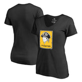 Pittsburgh Pirates Women's Cooperstown Collection Forbes T-Shirt Black