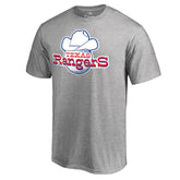 Texas Rangers Cooperstown Collection Forbes T-Shirt Ash