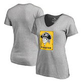 Pittsburgh Pirates Women's Cooperstown Collection Forbes T-Shirt Ash