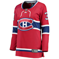 Carey Price Montreal Canadiens Fanatics Women's Home Breakaway Jersey - Red Jerseys