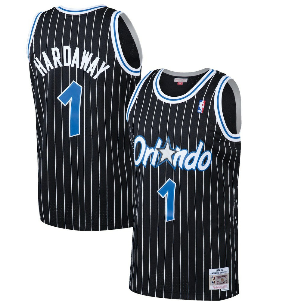 Penny Hardaway Orlando Magic Hardwood Classics Swingman Jersey sale - Black on sale