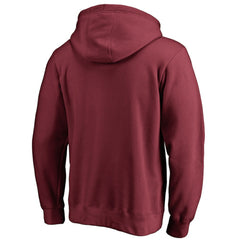 Colorado Avalanche Primary Logo Pullover Hoodie II - Burgundy Hoodies