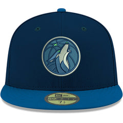 Minnesota Timberwolves Team Color 2Tone 59FIFTY Fitted Hat - Navy shop