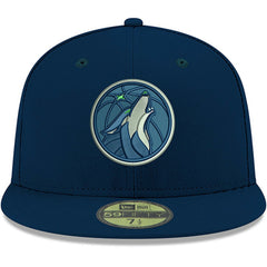 Minnesota Timberwolves Youth Team Color 59FIFTY Fitted Hat - Navy discount