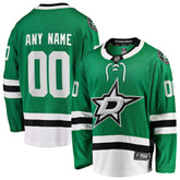 Dallas Stars Fanatics Home Breakaway Custom Jersey - Green Jerseys