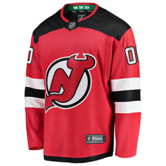 New Jersey Devils Fanatics Home Breakaway Custom Jersey - Red Jerseys