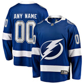 Tampa Bay Lightning Fanatics Home Breakaway Custom Jersey - Blue Jerseys