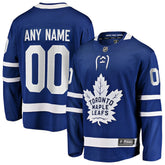 Toronto Maple Leafs Fanatics Home Breakaway Custom Jersey - Blue Jerseys