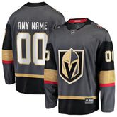 Vegas Golden Knights Fanatics Alternate Breakaway Custom Jersey - Gray Jerseys
