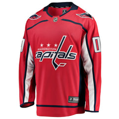 Washington Capitals Fanatics Home Breakaway Custom Jersey - Red Jerseys