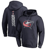 Zach Werenski Columbus Blue Jackets Backer Pullover Hoodie - Navy Hoodies