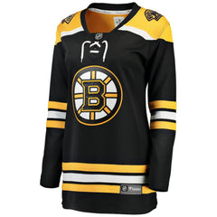 Boston Bruins Fanatics Women's Home Breakaway Jersey - Black Jerseys