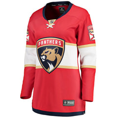 Florida Panthers Fanatics Women's Home Breakaway Jersey - Red Jerseys