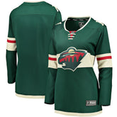 Minnesota Wild Fanatics Women's Home Breakaway Jersey - Green Jerseys