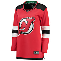 New Jersey Devils Fanatics Women's Home Breakaway Jersey - Red Jerseys