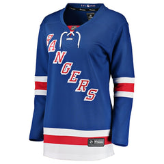 New York Rangers Fanatics Women's Home Breakaway Jersey - Blue Jerseys