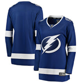 Tampa Bay Lightning Fanatics Women's Home Breakaway Jersey - Blue Jerseys