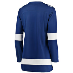 Tampa Bay Lightning Fanatics Women's Home Breakaway Jersey - Blue Jerseys