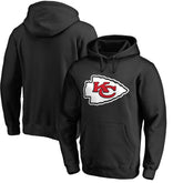 Kansas City Chiefs Primary Logo II Pullover Hoodie - Black online