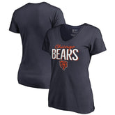 Chicago Bears Women's Nostalgia T-Shirt - Navy for sale
