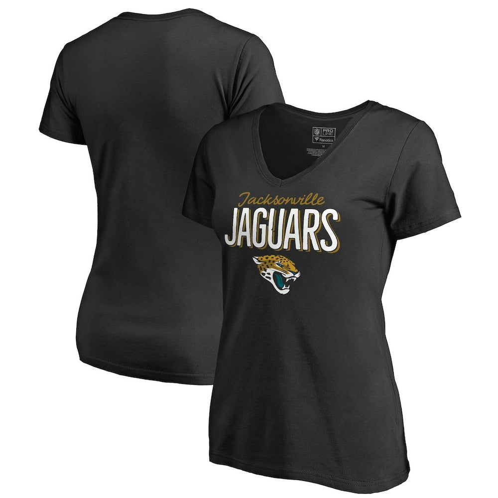 Jacksonville Jaguars Women's Nostalgia T-Shirt - Black sale