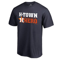 Jose Altuve Houston Astros Player Hometown Collection T-Shirt Navy