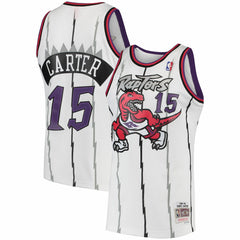 Vince Carter Toronto Raptors 1998/99 Hardwood Classics Swingman Jersey - White on sale