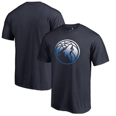 Minnesota Timberwolves Gradient Logo T-Shirt - Navy outlet