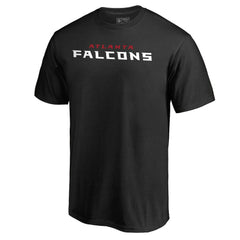 Atlanta Falcons Wordmark T-Shirt - Black for sale