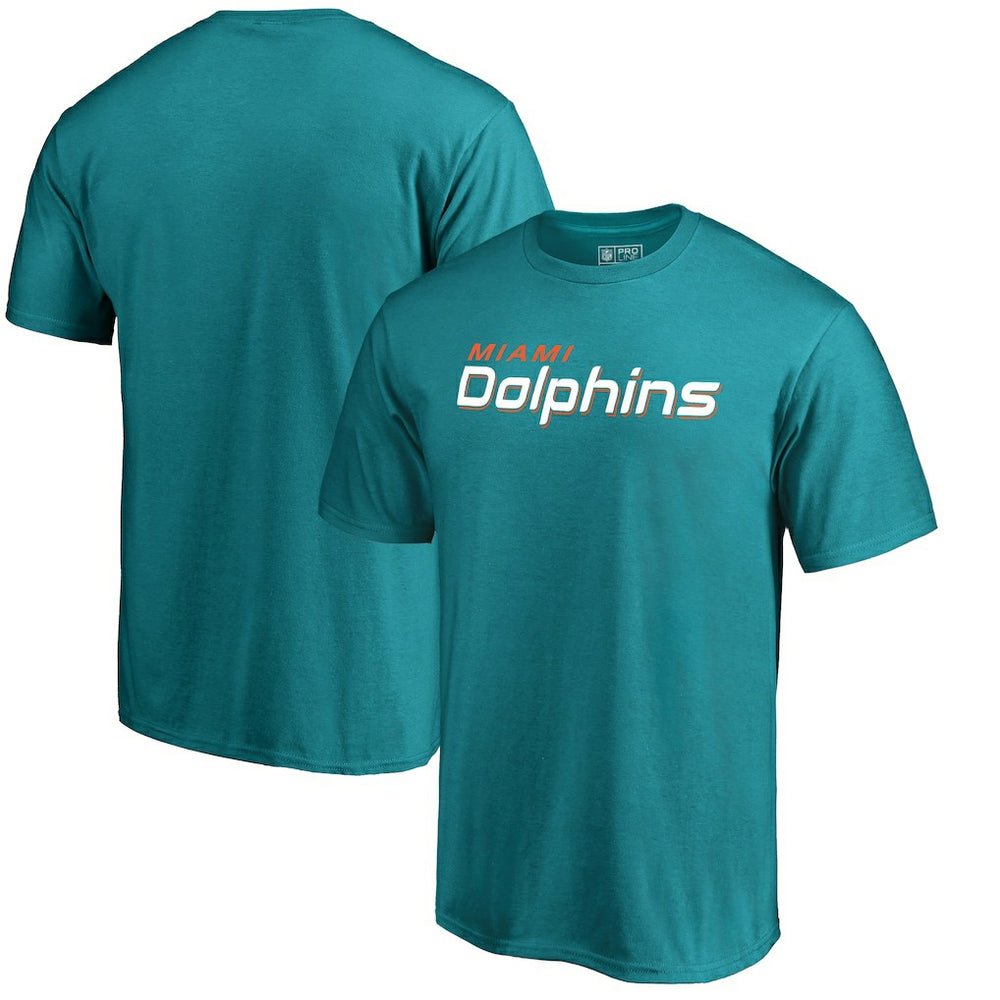 Miami Dolphins Wordmark T-Shirt - Aqua outlet