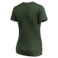 Green Bay Packers Women's Arriba V-Neck T-Shirt - Green online