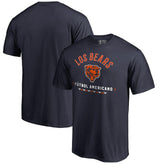 Chicago Bears Futbol Americano T-Shirt - Navy on sale