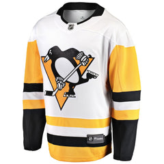 Pittsburgh Penguins Fanatics Away Breakaway Jersey - White Jerseys