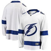 Tampa Bay Lightning Fanatics Breakaway Away Jersey - White Jerseys