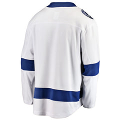 Tampa Bay Lightning Fanatics Breakaway Away Jersey - White Jerseys