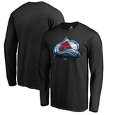 Colorado Avalanche Midnight Mascot Long Sleeve T-Shirt - Black T-shirts