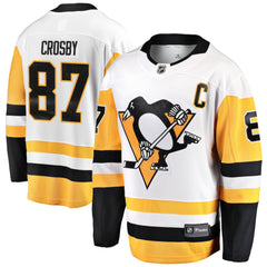 Sidney Crosby Pittsburgh Penguins Fanatics Breakaway Jersey - White Jerseys