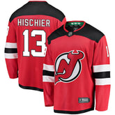 Nico Hischier New Jersey Devils Fanatics Youth Home Breakaway Player Jersey - Red Jerseys
