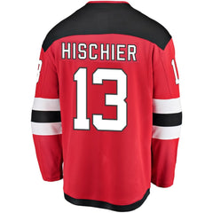 Nico Hischier New Jersey Devils Fanatics Youth Home Breakaway Player Jersey - Red Jerseys