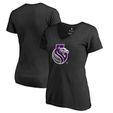 Sacramento Kings Women's Midnight Mascot V-Neck T-Shirt - Black cheap