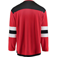 New Jersey Devils Fanatics Youth Breakaway Home Jersey - Red Jerseys