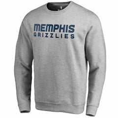 Memphis Grizzlies Wordmark Pullover Sweatshirt - Heathered Gray sale