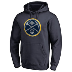 Denver Nuggets Static Logo Pullover Hoodie sale - Navy online
