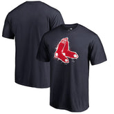 Boston Red Sox Splatter Logo T-Shirt Navy