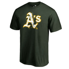Athletics Splatter Logo T-Shirt Green