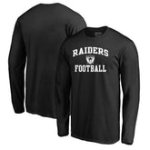 Las Vegas Raiders Vintage Collection Victory Arch Long Sleeve T-Shirt - Black cheap