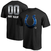 Indianapolis Colts Personalized Midnight Mascot T-Shirt - Black sale